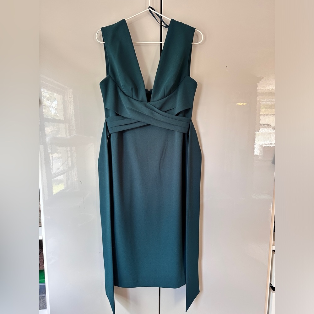 BHLDN jewel green dress. Size 6.